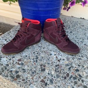 Nike Dunk Sky High Wedge Sneakers